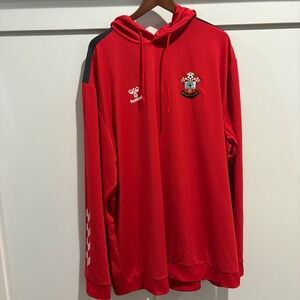 Hummel Southampton FC Performance Hoodie Red 4XL Football Club Hooded Sweatshirt